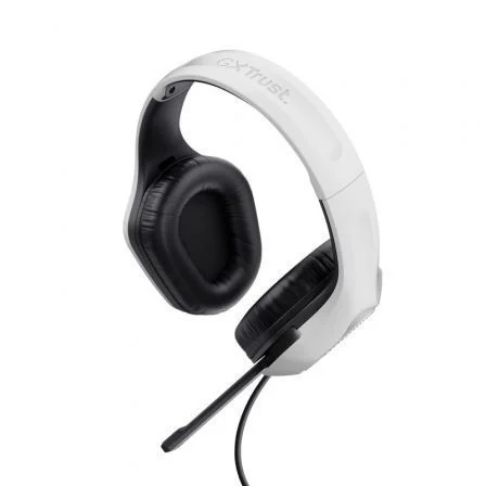 Trust GXT 415W Zirox Auriculares Alámbricos Diadema Gaming Blanco